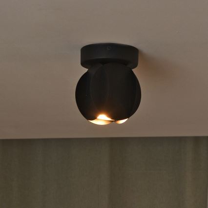 Σποτ φωτιστικό GAMBIT 1xGU10/10W/230V μαύρο