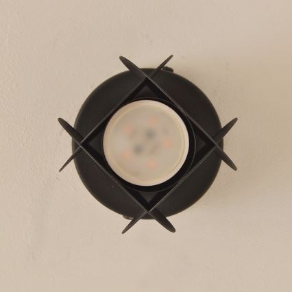 Σποτ φωτιστικό GAMBIT 1xGU10/10W/230V μαύρο