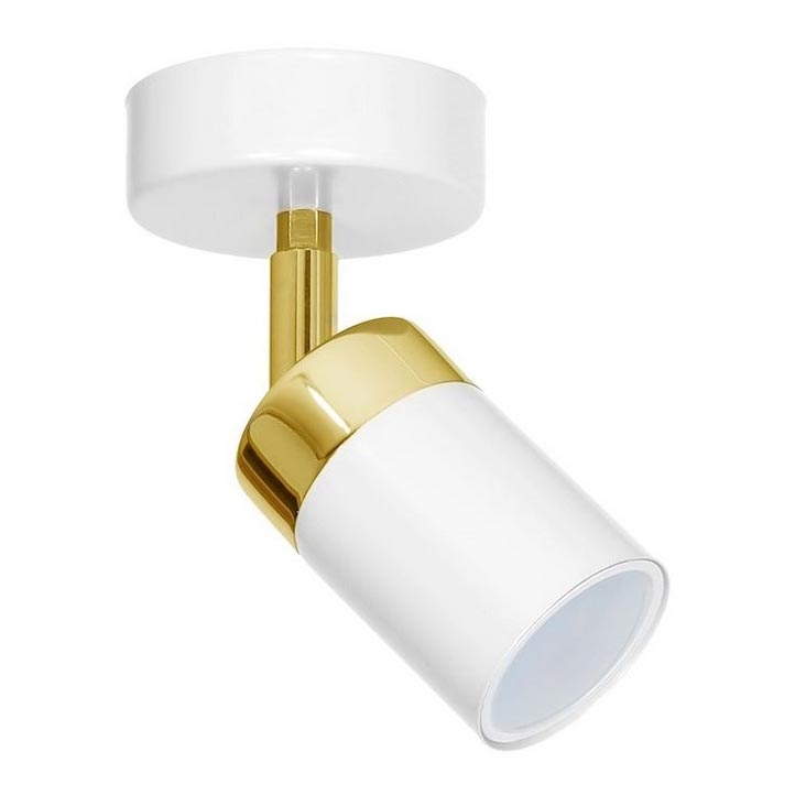 Σποτ φωτιστικό JOKER 1xGU10/25W/230V λευκό/χρυσό