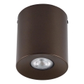Σποτ φωτιστικό ORION 1xGU10/10W/230V 12,5 cm καφέ