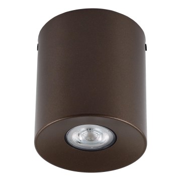 Σποτ φωτιστικό ORION 1xGU10/10W/230V 12,5 cm καφέ