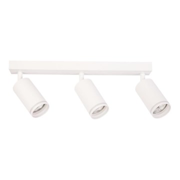 Σποτ φωτιστικό PIPE 3xGU10/10W/230V λευκό