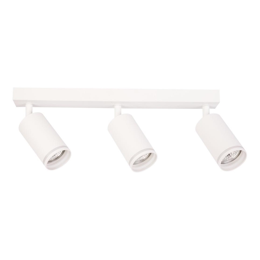 Σποτ φωτιστικό PIPE 3xGU10/10W/230V λευκό