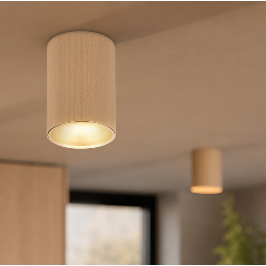 Σποτ φωτιστικό TUBE 1xGU10/15W/230V μπεζ