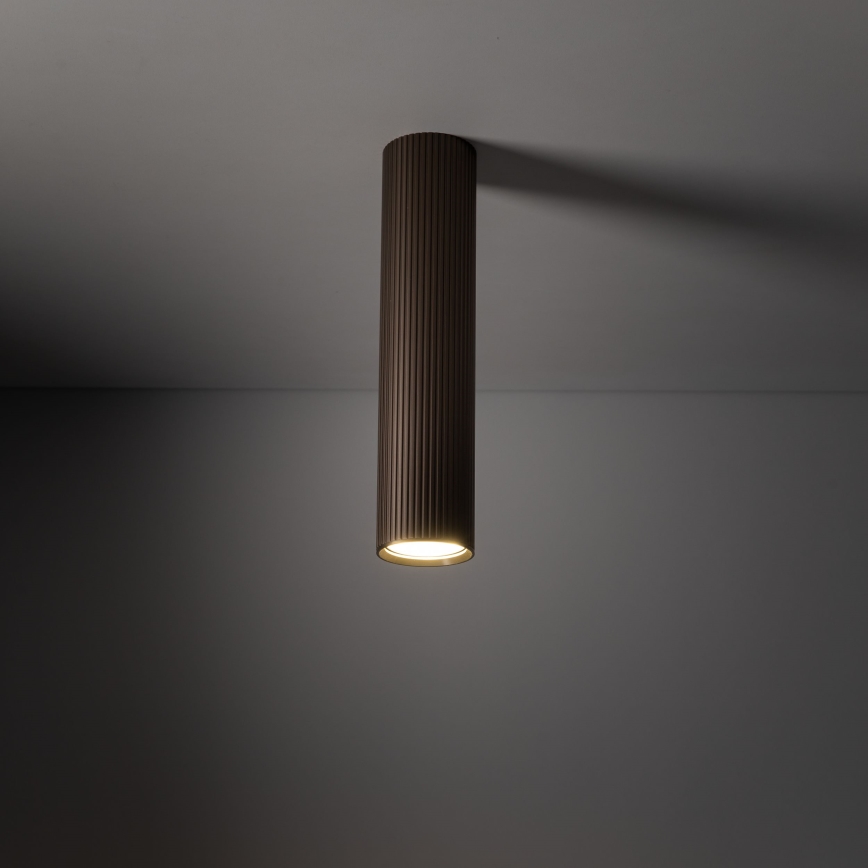 Σποτ φωτιστικό TUNE L 1xGU10/10W/230V 24 cm καφέ