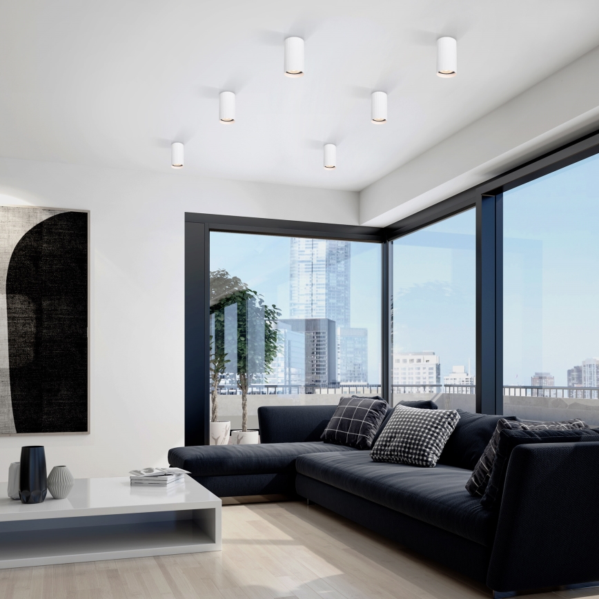 Σποτ φωτιστικό TUNE S 1x GU10/10W/230V, 10 cm, λευκό