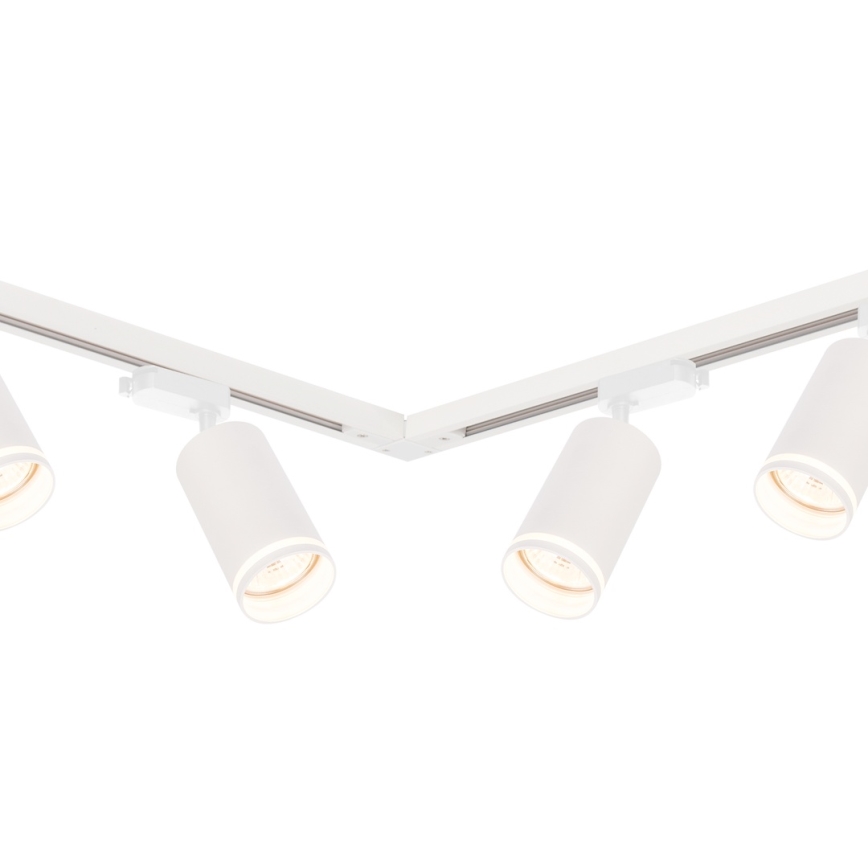 Σποτ φωτιστικό για σύστημα ράγας PIPE 6xGU10/10W/230V, λευκό