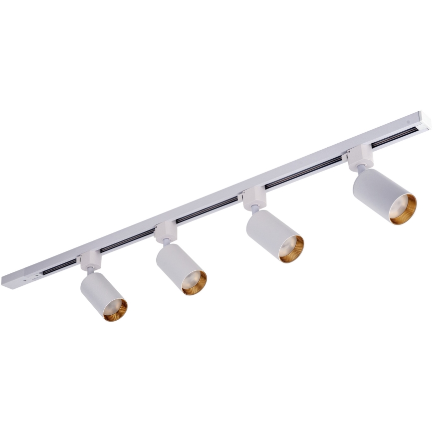 Σποτ φωτιστικό για σύστημα ράγας TRACER 4xGU10/10W/230V 1 m λευκό