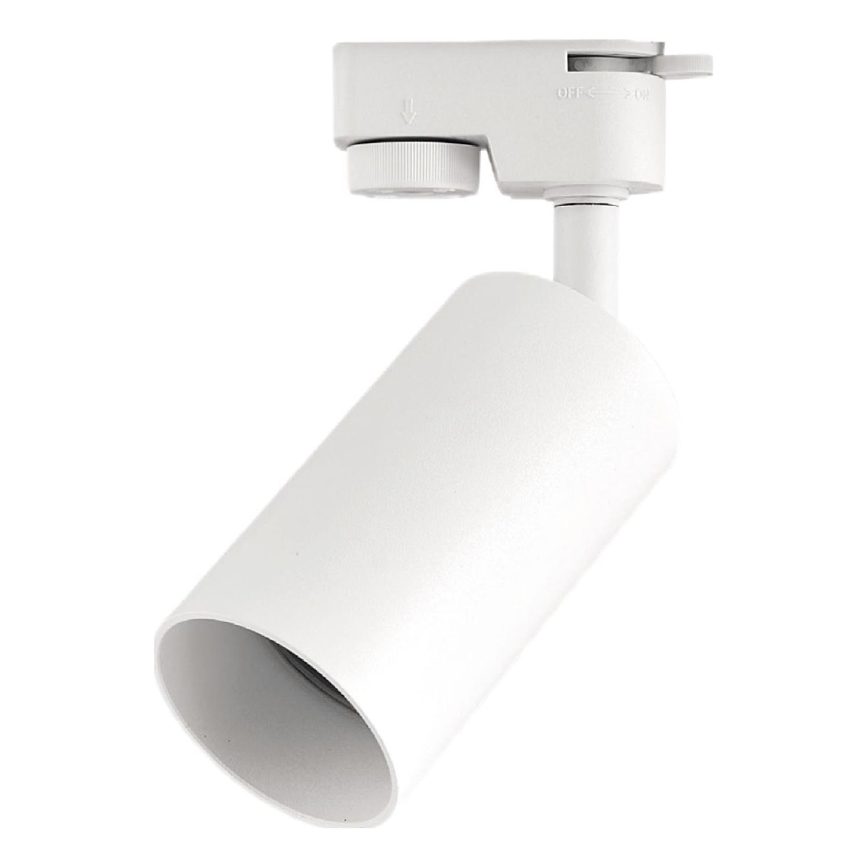 Σποτ φωτισμού για μονοφασικό σύστημα ράγας 1xGU10/10W/230V λευκό