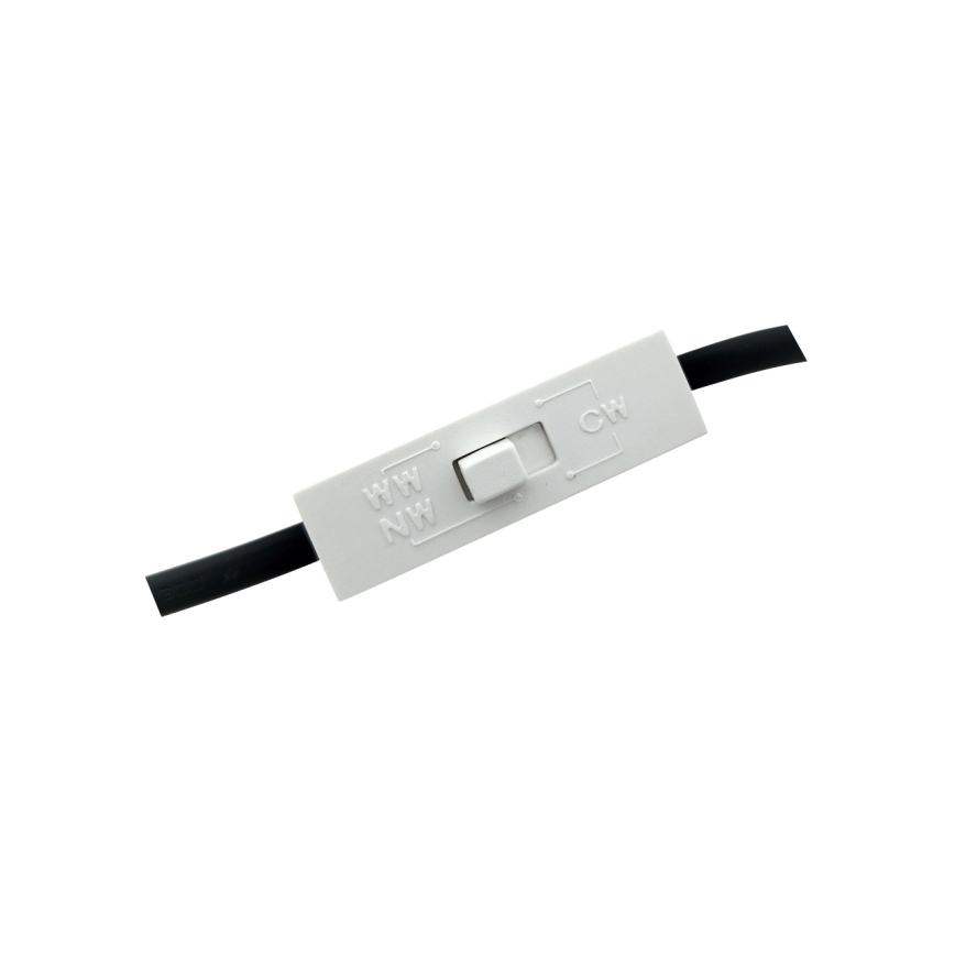 Σποτ LED/5W/230V 3000/4000/6400K Ø 7,5 cm μαύρο