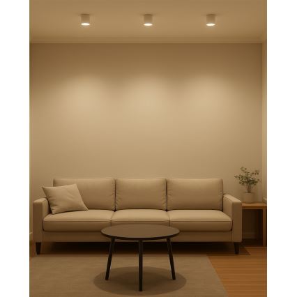 Σποτ LED/5W/230V 3000/4000/6400K διάμ. 7,5 cm λευκό