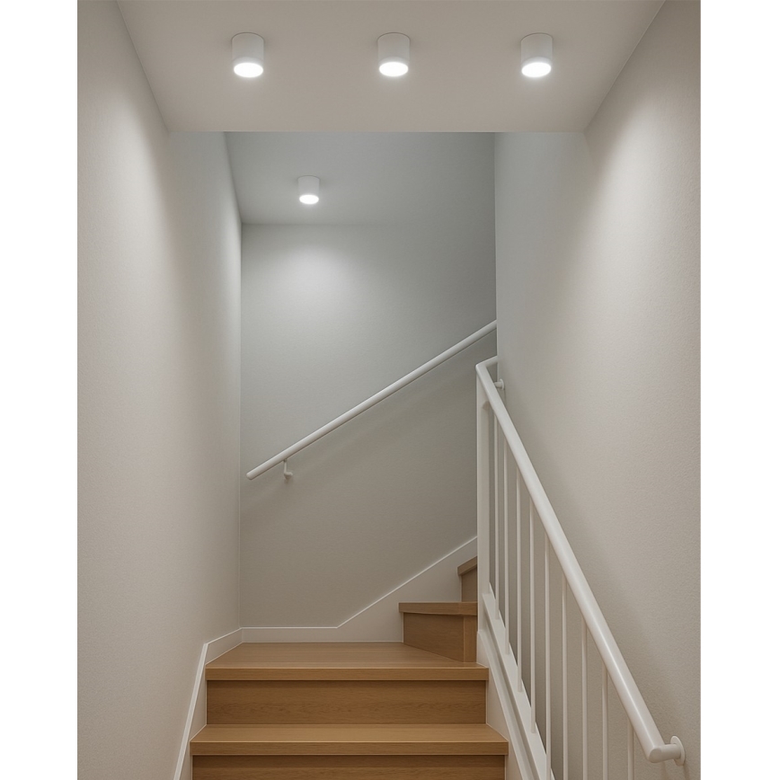 Σποτ LED/5W/230V 3000/4000/6400K διάμ. 7,5 cm λευκό