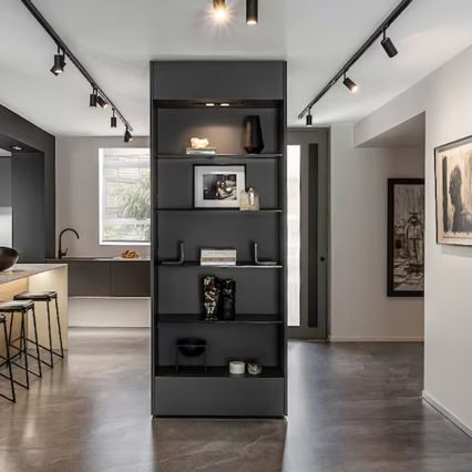 Σποτ ράγας 5xGU10/25W/230V 3 m μαύρο