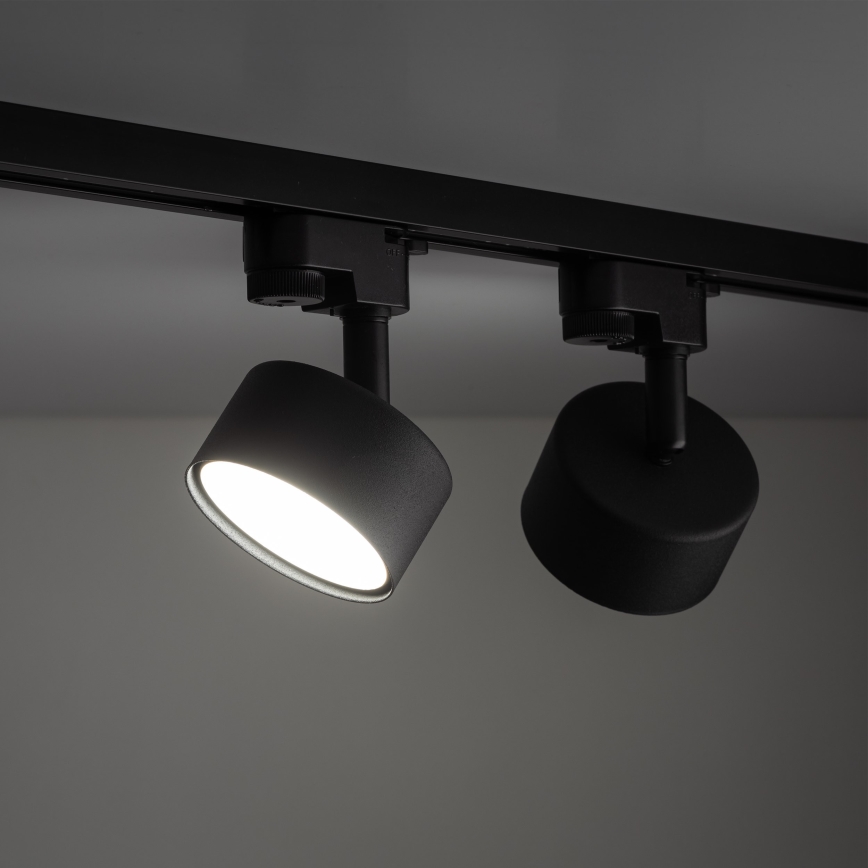 Φωτιστικό σποτ για 1-phase ράγας AVIA 1xGX53/15W/230V μαύρο