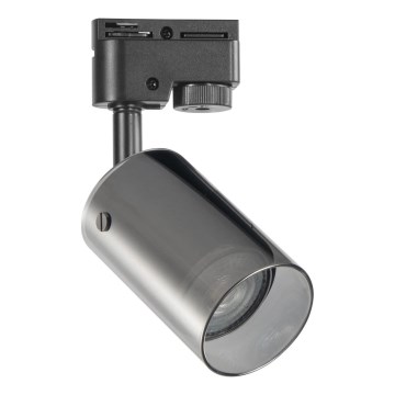 Σποτ ράγας SMOKY 1xGU10/10W/230V μαύρο