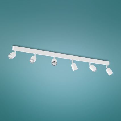 Σποτ TOP 6xGU10/10W/230V λευκό