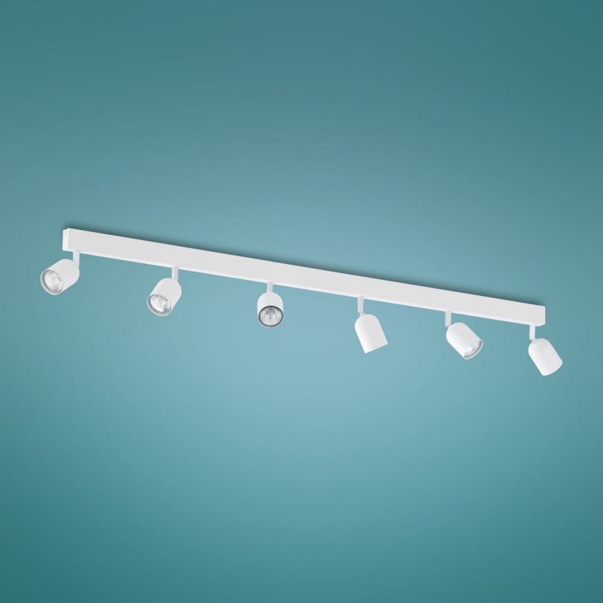 Σποτ TOP 6xGU10/10W/230V λευκό