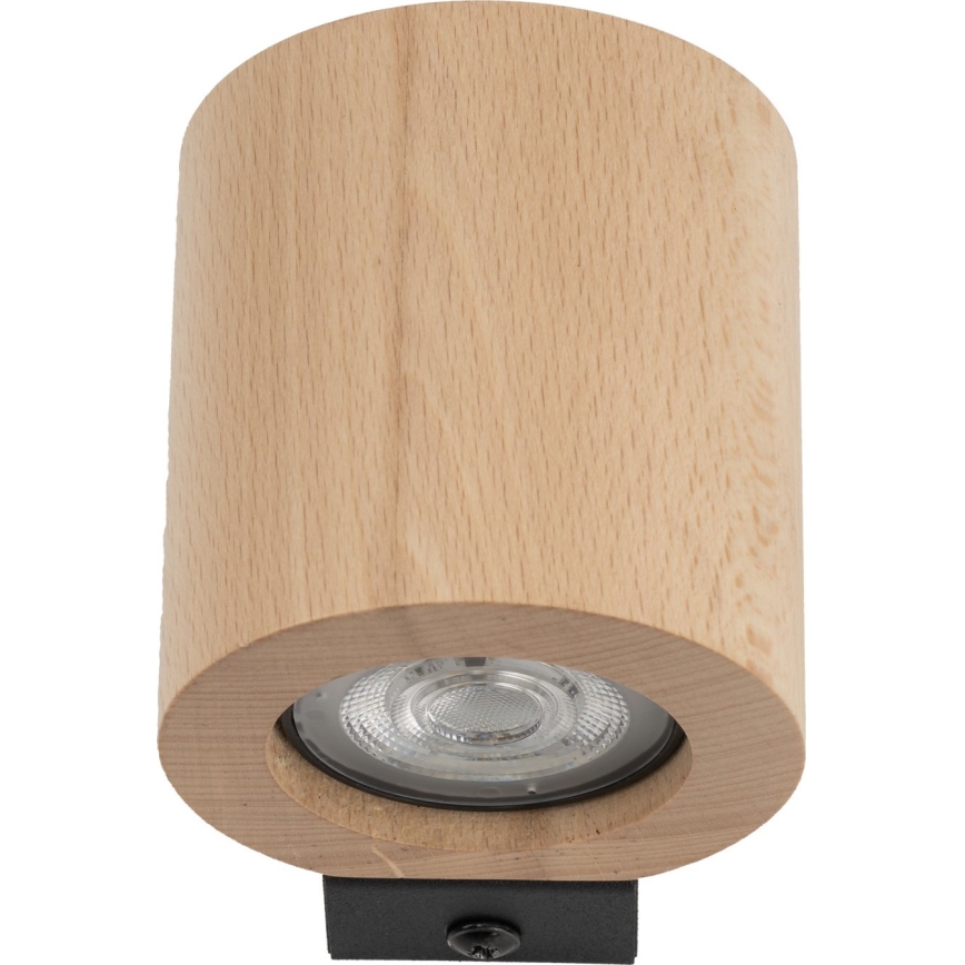 Σποτ τοίχου EVE 1xGU10/10W/230V οξιά