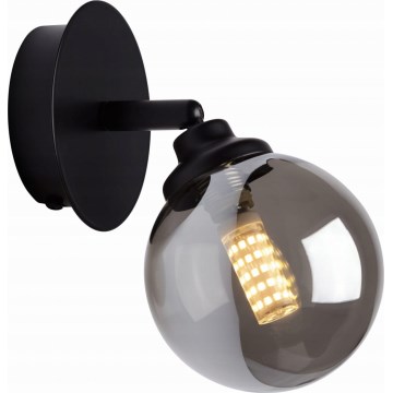 Σποτ τοίχου IMAGINE 1xG9/40W/230V μαύρο/φιμέ