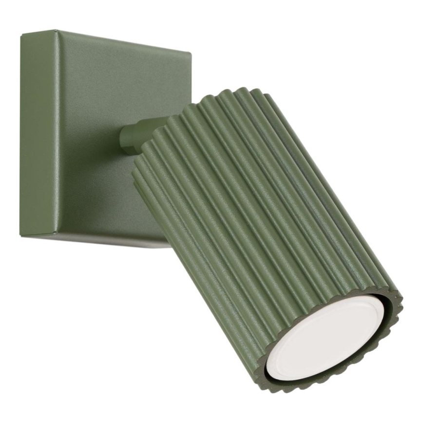 Σποτ τοίχου KARBON 1xGU10/10W/230V πράσινο