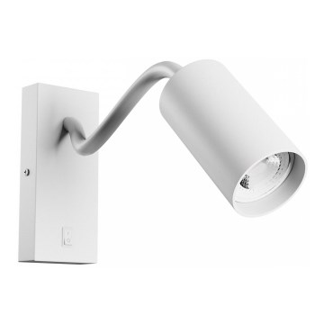 Σποτ τοίχου SQUALLA VARIOSA 1xGU10/10W/230V λευκό