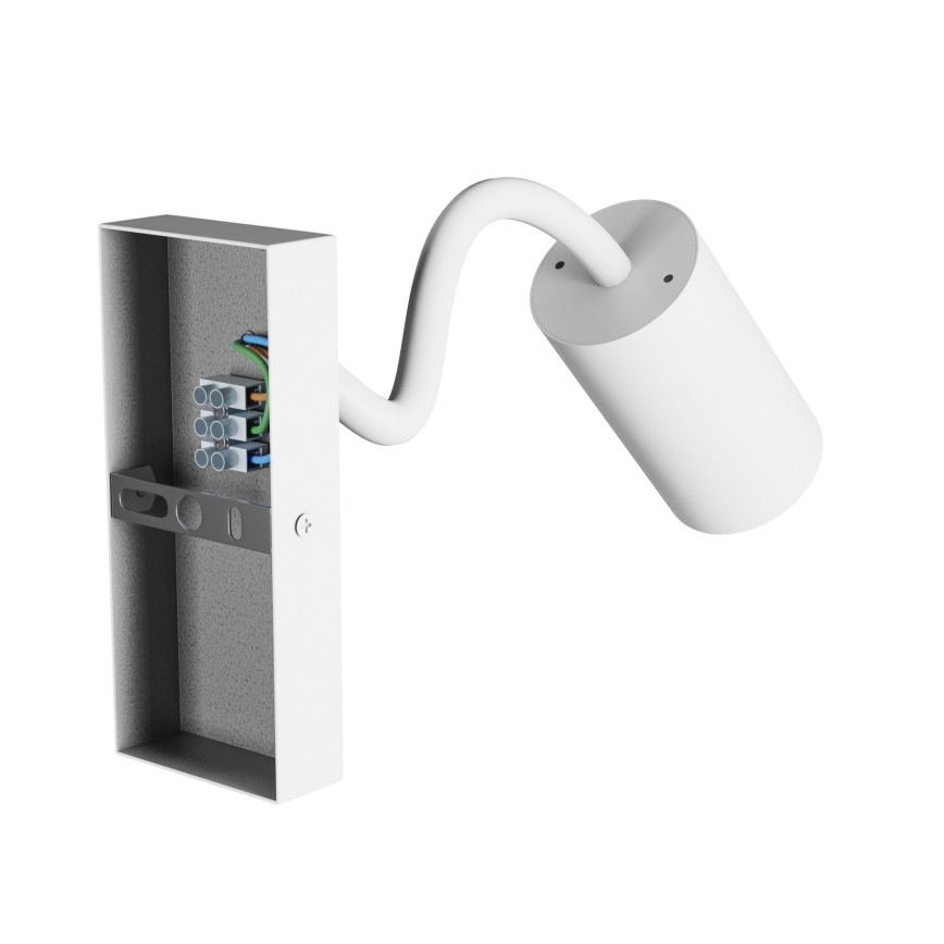 Σποτ τοίχου SQUALLA VARIOSA 1xGU10/10W/230V λευκό