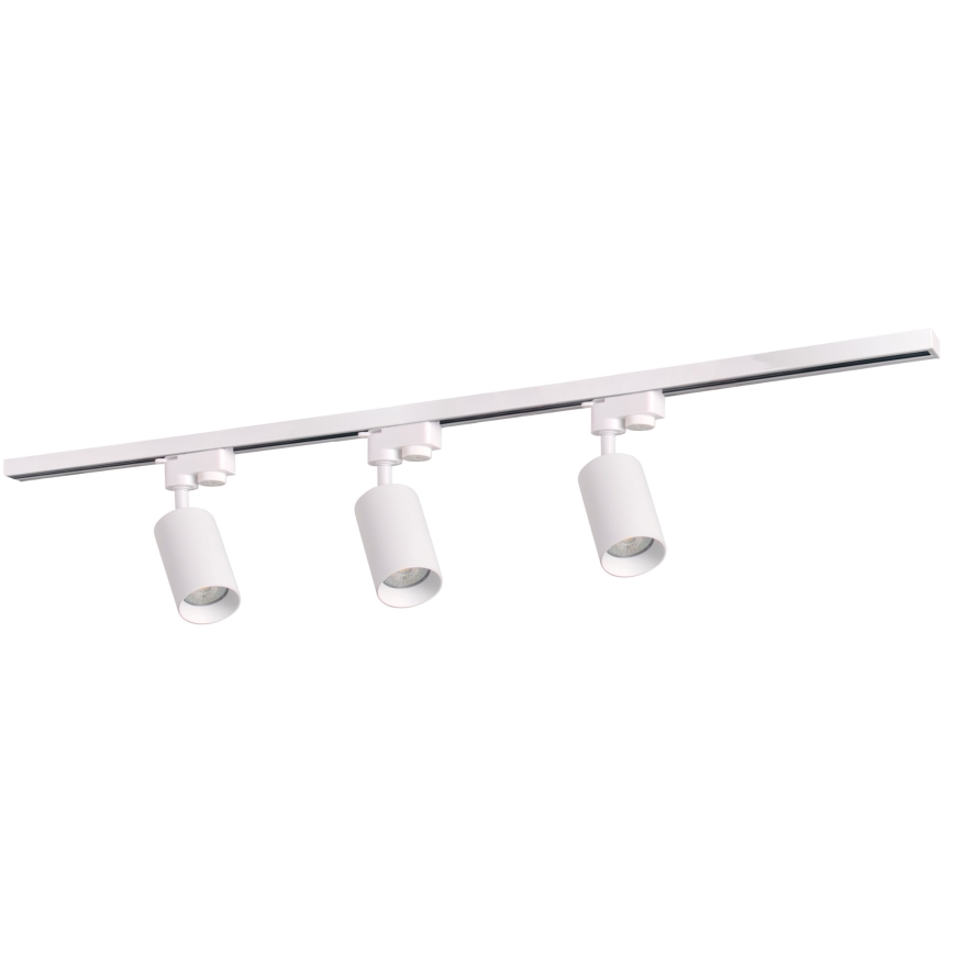 Σποτ για σύστημα ράγας MARIBEL 3xGU10/10W/230V +1 m rail system λευκό