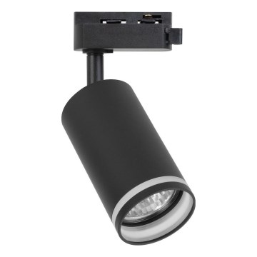 Σποτ για μονοφασικό σύστημα ράγας PIPE 1xGU10/10W/230V μαύρο