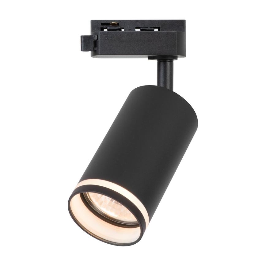 Σποτ για μονοφασικό σύστημα ράγας PIPE 1xGU10/10W/230V μαύρο