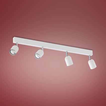 Σποτ με 4 φώτα TOP 4xGU10/10W/230V λευκό