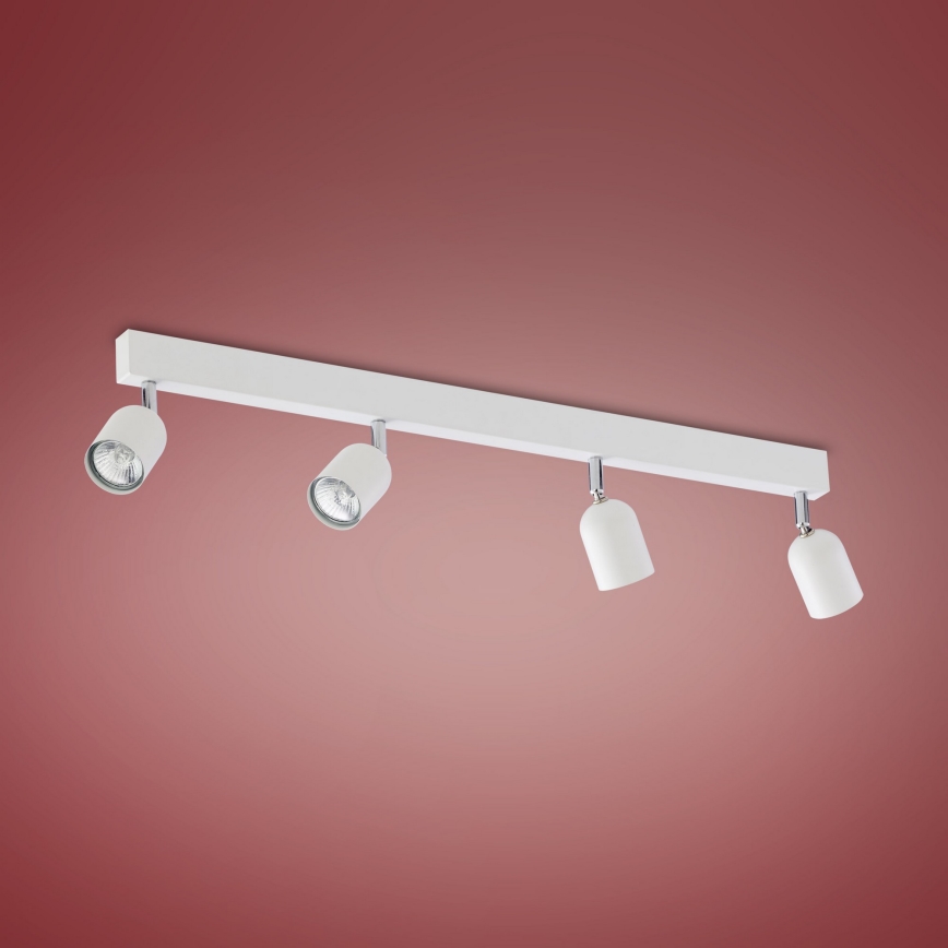 Σποτ με 4 φώτα TOP 4xGU10/10W/230V λευκό