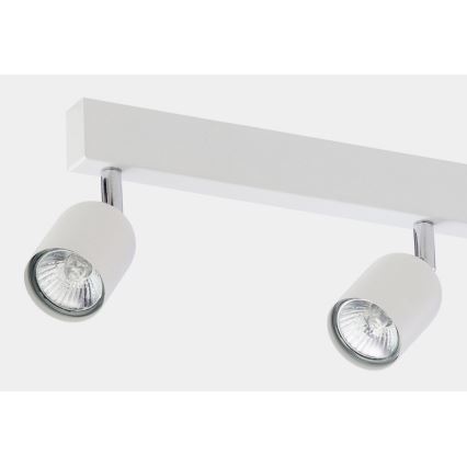 Σποτ με 4 φώτα TOP 4xGU10/10W/230V λευκό