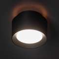 Σποτ οροφής LED SONOR LED/12W/230V 3000/4000/5700K + LED/1,5W 2200K Ø 14 cm μαύρο