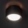 Σποτ οροφής LED SONOR LED/12W/230V 3000/4000/5700K + LED/1,5W 2200K Ø 14 cm μαύρο