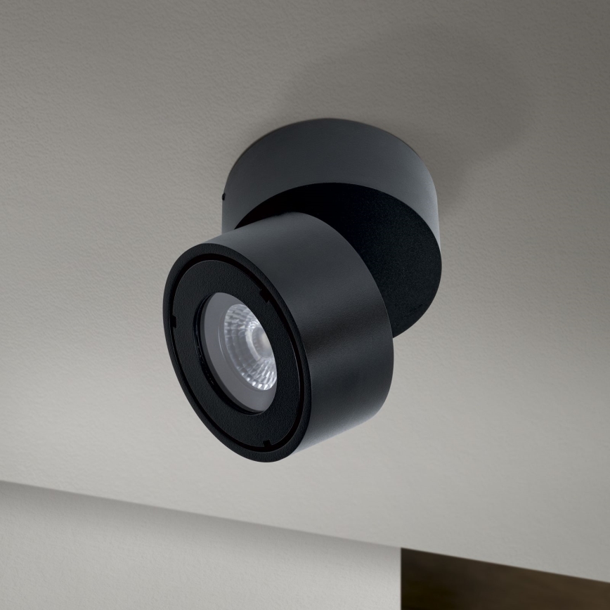 LED Ρυθμιζόμενο φωτιστικό μπάνιου HARVEY LED/15W/230V IP65 μαύρο