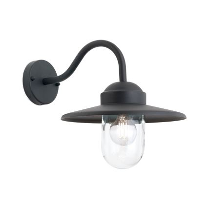 Φωτιστικό τοίχου εξωτερικού χώρου EDWARD 1xE27/60W/230V IP44 μαύρο
