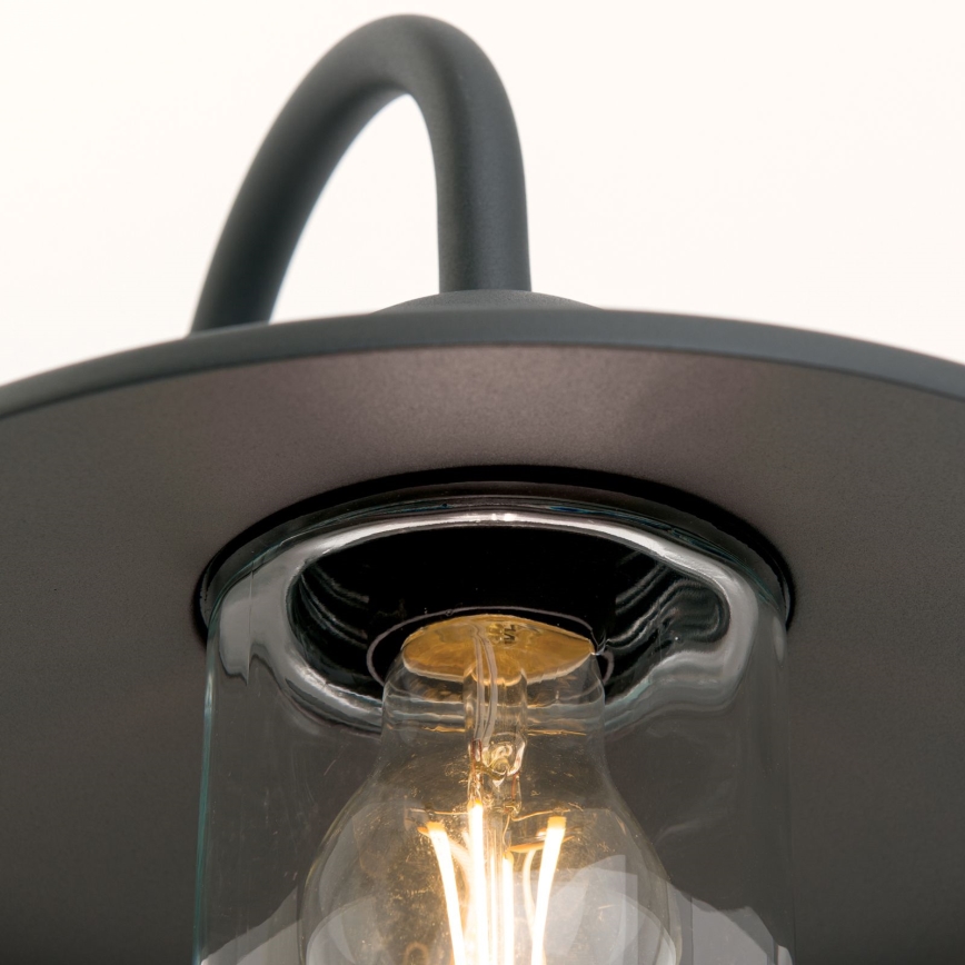 Φωτιστικό τοίχου εξωτερικού χώρου EDWARD 1xE27/60W/230V IP44 μαύρο