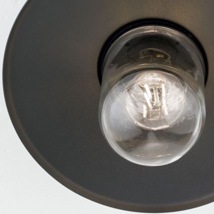 Πλαφονιέρα εξωτερικού χώρου EDWARD 1xE27/60W/230V IP44 μαύρο