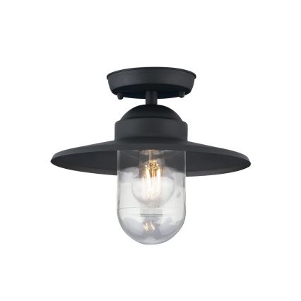 Πλαφονιέρα εξωτερικού χώρου EDWARD 1xE27/60W/230V IP44 μαύρο