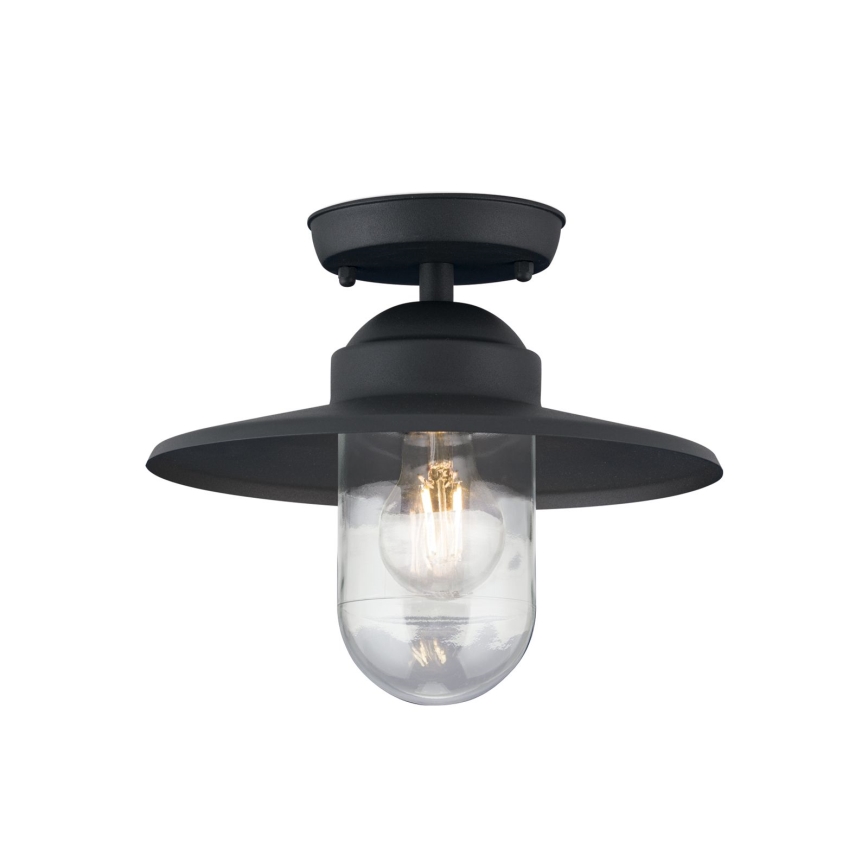 Πλαφονιέρα εξωτερικού χώρου EDWARD 1xE27/60W/230V IP44 μαύρο