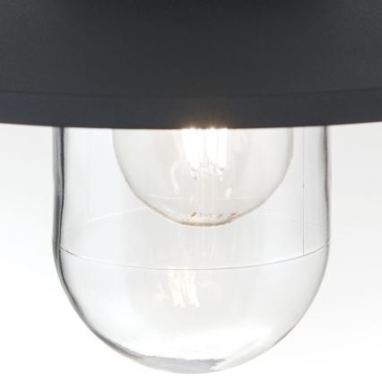 Κρεμαστό φωτιστικό εξωτερικού χώρου EDWARD 1xE27/60W/230V IP44 μαύρο