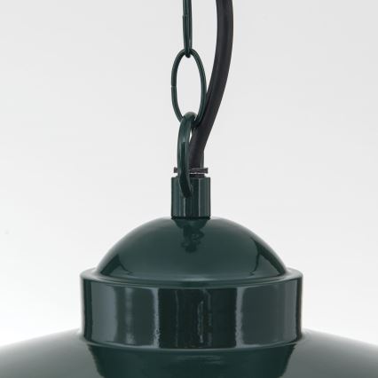 Κρεμαστό φωτιστικό εξωτερικού χώρου EDWARD 1xE27/60W/230V IP44 πράσινο