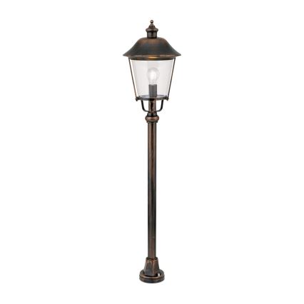 Λάμπα εξωτερικού χώρου KENZO 1xE27/100W/230V IP44 μπρονζέ/πατίνα