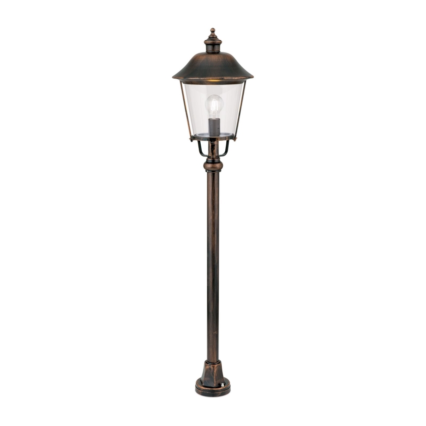 Λάμπα εξωτερικού χώρου KENZO 1xE27/100W/230V IP44 μπρονζέ/πατίνα