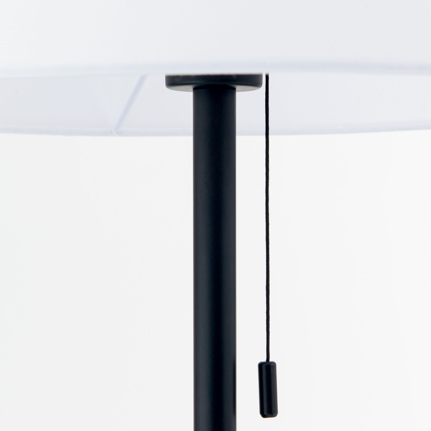 επιδαπέδιο φωτιστικό LUDWIG 1xE27/40W/230V λευκό/μαύρο