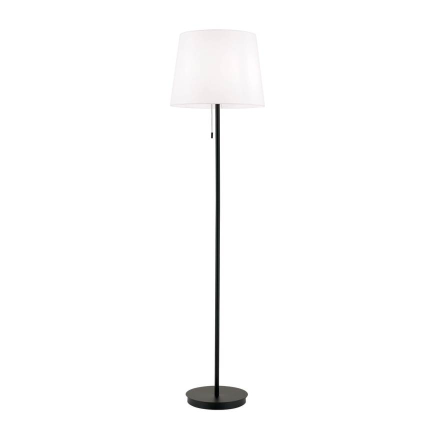 επιδαπέδιο φωτιστικό LUDWIG 1xE27/40W/230V λευκό/μαύρο