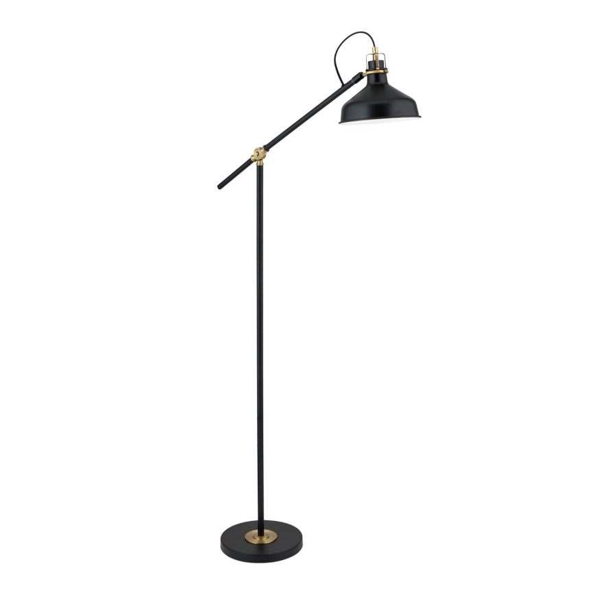 επιδαπέδιο φωτιστικό SCHILLER 1xE27/40W/230V μαύρο/μπρονζέ
