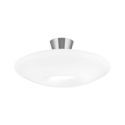 Φωτιστικό οροφής BLANC 2xE27/60W/230V διάμετρος 49 cm ματ χρώμιο