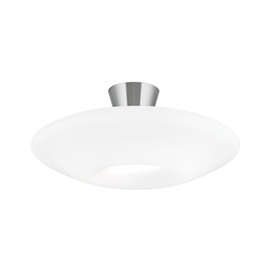 Φωτιστικό οροφής BLANC 2xE27/60W/230V διάμετρος 49 cm ματ χρώμιο