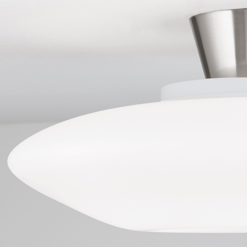 Φωτιστικό οροφής BLANC 2xE27/60W/230V διάμετρος 49 cm ματ χρώμιο